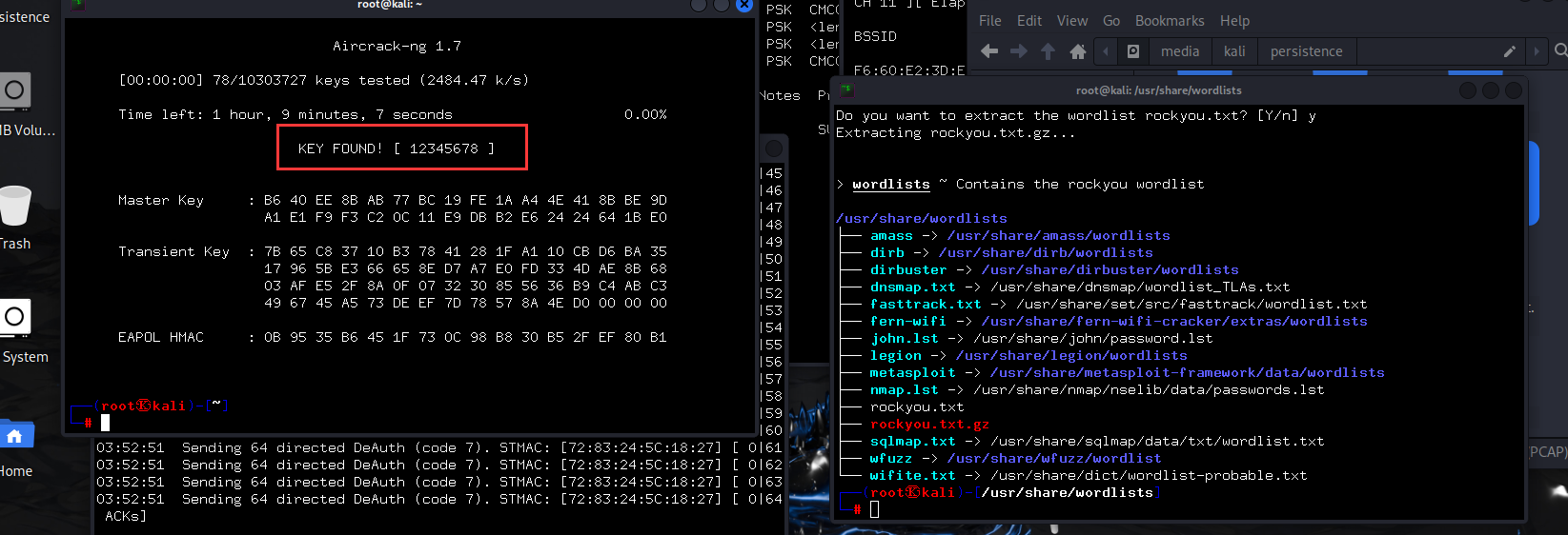 Kali Linux WIFI密码爆破